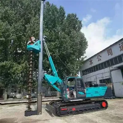 長いスパイラル掘削リグ